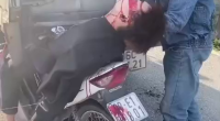 The Dead Motorcyclist Steps On The Gas