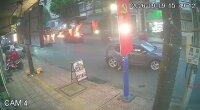 A Pickup Truck That Flew Onto The Sidewalk Stopped Right On The Motorcyclist’s Chest, He Died