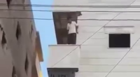 Suicide Jump From The 4th Floor. Syria