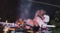 Five Injured After DJ Vehicle Comes In Contact With Electric Wire During Ganesha Immersion Procession