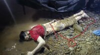 The Sea Waves Washed Ashore The Slightly Rotten Body Of A Drowned Man
