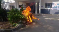 Tea Stall Owner Sets Himself On Fire Outside Telangana Police Station, Dies
