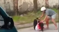 Dude Hacking Woman To Death With Meat Cleaver