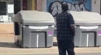 A Guy In The Middle Of The Street Killed Himself With A Knife Taken From A Fish Store